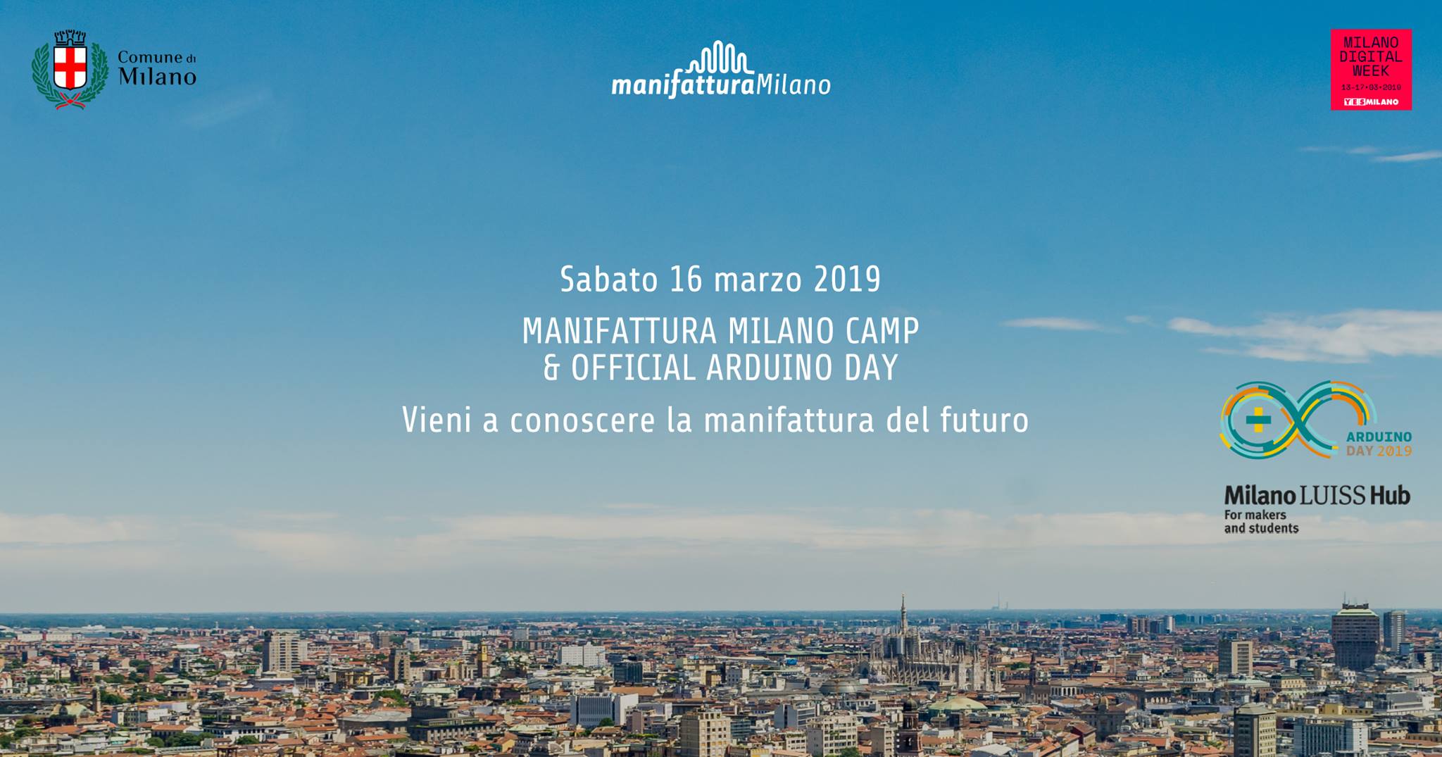 Manifattura Milano Camp & Official Arduino Day 2019
